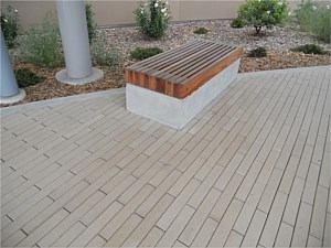 Narrow Modular Pavers 55