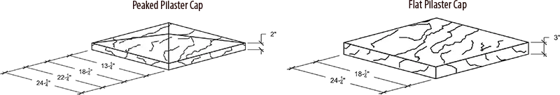 Sonorastone® Pilaster Cap